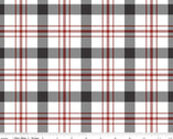 Into the Woods - Tartan White by Lori Whitlock from Riley Blake Fabric