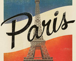 Destinations - Poster PANEL Paris from Riley Blake Fabric