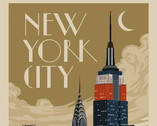Destinations - Poster PANEL New York City from Riley Blake Fabric