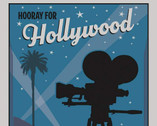 Destinations - Poster PANEL Hollywood from Riley Blake Fabric