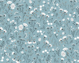 House and Home - Mabel Floral Sprigs Blue by Michal Marko from Poppie Cotton Fabric
