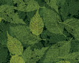 Foliage - Texture Leaf Green from P & B Textiles Fabric