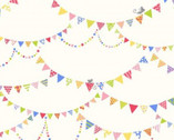 Kids Land - Flag Bunting from Cosmo Textiles Fabric