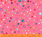 Happy Chance - Dots Pink by Laura Heine from Windham Fabrics