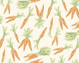 Trendy Meadows - Tossed Carrots from Henry Glass Fabric