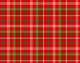 Christmas - Atwood Plaid Red Green from David Textiles Fabrics