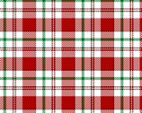 Christmas - Atwood Plaid White Red Green from David Textiles Fabrics