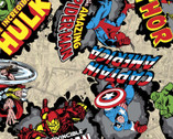 Marvel Comics - Comic Burst from Springs Creative Fabric