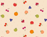 Small Things Sweet - Fruits Cream from Lewis and Irene Fabric