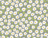 Sunny Bee - Daisies Grey from Andover Fabrics