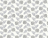 Reef Land - Vine Berries White from Cosmo Fabric