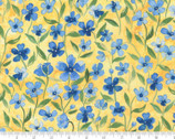 Fresh As A Daisy - Floral Yellow Buttercup by Create Joy from Moda Fabrics