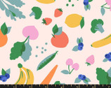 Food Group - Fruits Vegetable Pink from Ruby Star Society Fabric