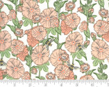 Break of Day - Hollyhocks Bees Floral Pink by Sweetfire Road from Moda Fabrics