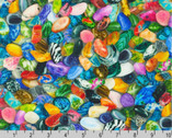 The Gem Collector - Polished Stones Jewel from Robert Kaufman Fabric