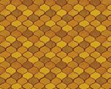 Snowy - Ogee Gold Mustard from In The Beginning Fabric