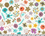 Cozy Outdoors FLANNEL - Flowers Park from Robert Kaufman Fabrics