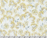 Wishwell Silverstone - Sprig Floral Stone Yellow from Robert Kaufman Fabrics