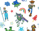 Toy Story - Icon Pals White from Springs Creative Fabric