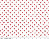 Red Hot - Umbrellas Cream by Melissa Mortenson from Riley Blake Fabric