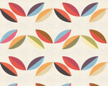 Retro Life - Leaves by Lisa Redhead from Dandelion Fabric and Co.