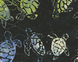 Bali Hawaii Batiks - Turtles Midnight from Benartex Fabrics
