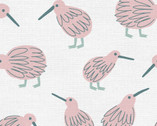 Animal Kingdom - Kiwi Bird by Jessica Nielsen from Paintbrush Studio Fabrics
