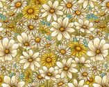Bee Kind - Packed Floral from Paintbrush Studio Fabrics
