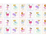 Little Ballerinas - Block PANEL 24 Inches by Joy Allen from Elizabeth’s Studio Fabric