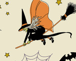 Witchypoo - Night Flight Witches Dawn by Renee Nanneman from Andover Fabrics