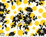 Ups A Daisy - Fresh As A Daisy Dots Yellow from Michael Miller Fabric
