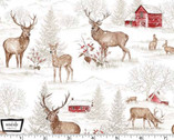 Winter Solstice - Snow Drifts White from Michael Miller Fabric