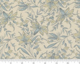 Regency Somerset - Florals White Gray Natural 42362 13 by Christopher Wilson Tate from Moda Fabrics