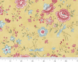 Promenade - Floral Sunshine Yellow 44281 16 by 3 Sisters from Moda Fabrics