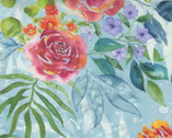 Chickadee - Floral Lt Blue 39731 13 by Create Joy from Moda Fabrics