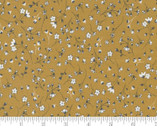 Midnight In The Garden - Floral Posies Gold 43123 12 by Sweetfire Road from Moda Fabrics