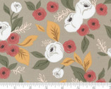 Flower Pot - Floral Taupe 5160 14 by Lella Boutique from Moda Fabrics
