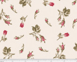 Belles Pivoines - Rose Bud Multi from P & B Textiles Fabric