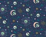 Nightmare Before Christmas - Packed Celestial Jack Dark from Springs Creative Fabric