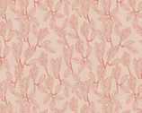 A Walk In The Woods - Leaves Lt Earthy Pink from Paintbrush Studio Fabrics