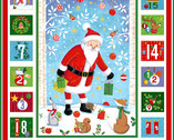 Merry Christmas - Advent Calendar 24 Inches from Makower UK  Fabric