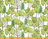 Be My Neighbor - Trees Ivory by Terri Degenkolb from Windham Fabrics