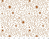 Trails from Under The Moon - Toile Copper Metallic Stars from RJR Fabrics
