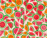 Wishwell Sweetness - Watermelon Pink from Robert Kaufman Fabrics