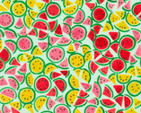Wishwell Sweetness - Watermelon Mint from Robert Kaufman Fabrics