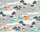 Good Vibrations - Landline by Elizabeth Olwen from Cloud 9 Fabrics