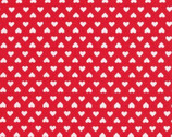 Classiques - Small Hearts Red by Sevenberry from Robert Kaufman Fabrics