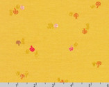 Hidden Canyon KNITS - Mushroom Meadow Sunflower Yellow 59 Inches from Robert Kaufman Fabrics