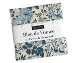 Bleu De France CHARM Pack by French General from Moda Fabrics