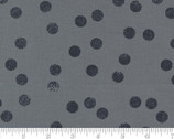 Filigree - Dottie Dots Graphite 1813 20 by Zen Chic from Moda Fabrics